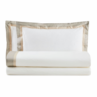 Biancoperla WILLIAM Ivory/Beige King-size bed complete set