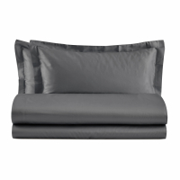 Biancoperla DENISE Grey king-size bed complete set