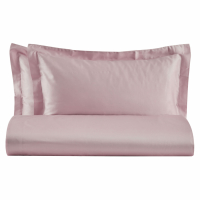 Biancoperla DENISE Pink king-size duvet cover set