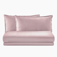 Biancoperla AURORA Pink king-size bed complete set