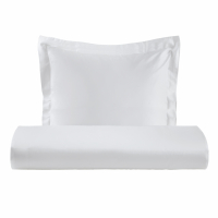 Biancoperla DENISE White duvet cover set - 200x140 | 63x63