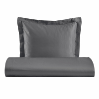 Biancoperla DENISE Grey duvet cover set - 200x140 | 63x63