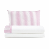Biancoperla MIA Pink Queen-size complete bed set