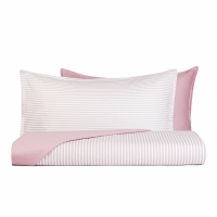 Biancoperla LOUIS Pink King-size duvet cover set