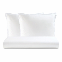Biancoperla AURORA White duvet cover set - 240x220 | 63x63