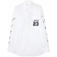 Off-White Chemise 'Logo-Embroidered' pour Hommes