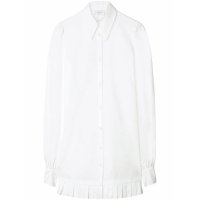 Off-White Robe chemise 'Pleated' pour Femmes