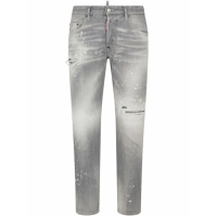 Dsquared2 Men's 'Distressed Paint-Splatter' Jeans