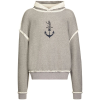 Dolce & Gabbana Sweatshirt à capuche  'Logo Contrasting-Trim' pour Hommes