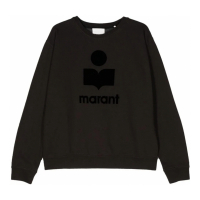 Isabel Marant Men's 'Mikoy Flocked-Logo' Sweatshirt