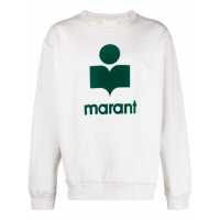 Isabel Marant Sweatshirt 'Mikoy Flocked-Logo' pour Hommes