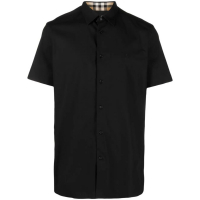 Burberry Chemise à manches courtes 'Equestrian Knight Embroidered' pour Hommes