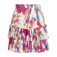 Isabel Marant Etoile Women's 'Naomi Smocked' Mini Skirt