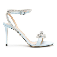 MACH & MACH 'Crystal-Embellished' Sandalen mit Absatz für Damen