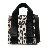 Ganni Women's 'Leopard' Tote Bag