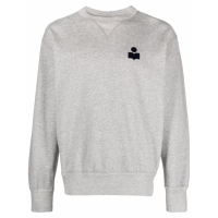 Isabel Marant Men's 'Mike Flocked-Logo' Sweater