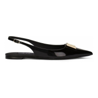 Dolce & Gabbana 'DG Logo-Plaque' Schuhe mit Fersenriemen für Damen