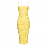 Pinko Women's 'Spaghetti-Strap Ruched' Midi Dress