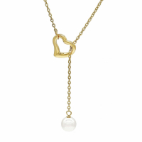 Liv Oliver Women's 'Love Lariat' Necklace