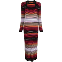 Missoni Robe Midi 'Striped' pour Femmes