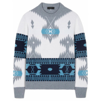 Alanui Men's 'Icon Geometric-Pattern' Sweater