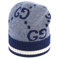 Gucci Men's 'GG-Patterned' Beanie