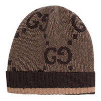 Gucci Men's 'GG-Patterned' Beanie