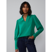 New York & Company Top à manches longues 'Puff Cuff Sleeve' pour Femmes