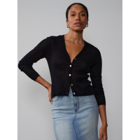 New York & Company Cardigan 'Ribbed' pour Femmes