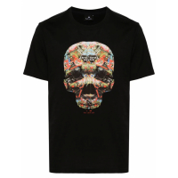 PS Paul Smith Men's 'Skull Sticker' T-Shirt