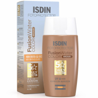 ISDIN Crème solaire pour le visage 'Fotoprotector Fusion Water SPF50 Bronze' - 50 ml