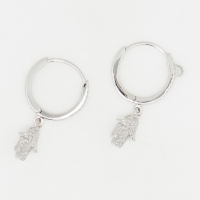Le Diamantaire Women's 'Charms Hands' Earrings