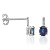 Le Diamantaire Women's 'Songe Bleu Nuit' Earrings