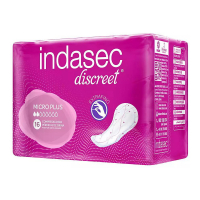 Indasec Protections pour l'incontinence 'Dermoseda' - Micro Plus 16 Pièces