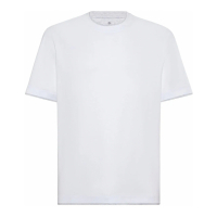 Brunello Cucinelli Men's 'Double-Layer' T-Shirt