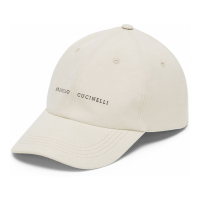 Brunello Cucinelli Men's 'Embroidered-Logo' Baseball Cap