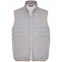 Brunello Cucinelli Gilet 'Padded' pour Hommes