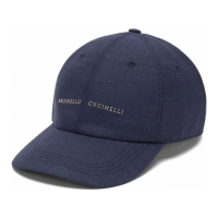 Brunello Cucinelli Men's 'Logo-Embroidered' Cap