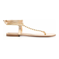 Gianvito Rossi 'Soleil Bead-Embellished' String Sandalen für Damen