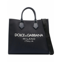 Dolce & Gabbana Sac Cabas 'Logo-Appliqué' pour Hommes
