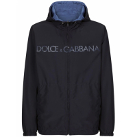 Dolce & Gabbana Men's 'Logo Reversible' Parka