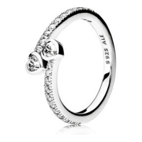Pandora Women's 'Two Sparkling Hearts' Ring