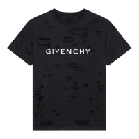 Givenchy Men's 'Destroyed Effect' T-Shirt