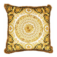Versace Home Coussin 'Reversible Fringed-Edge' - 60 x 60 cm