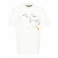 Palm Angels Men's 'Foggy Logo-Print' T-Shirt