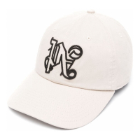 Palm Angels Casquette 'Monogram-Embroidered' pour Hommes