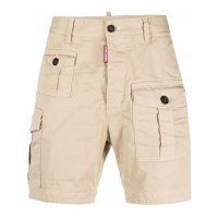 Dsquared2 Short 'Logo-Tag Chino' pour Hommes