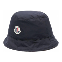 Moncler Men's 'Logo-Patch' Bucket Hat