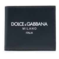 Dolce & Gabbana Portefeuille 'Embossed-Logo' pour Hommes