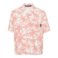 Palm Angels Men's 'Palm-Tree' Short sleeve shirt